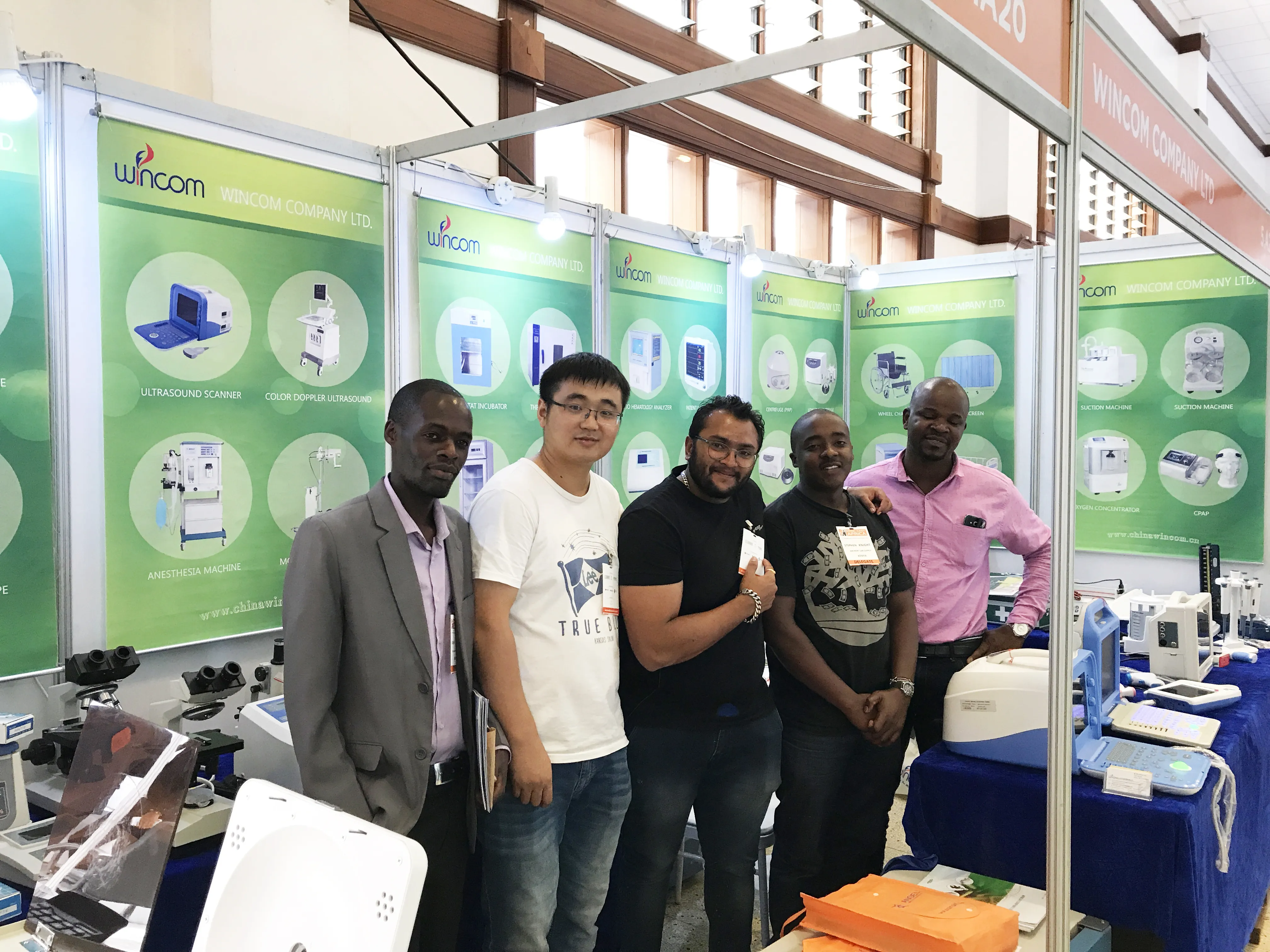 Wincom Asiste a Medic East Africa (Kenia)