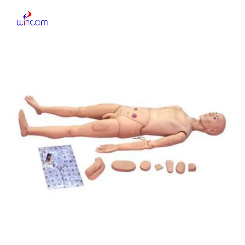 Simulador de formación de enfermería con funciones completas (masculino) WN-M-130A